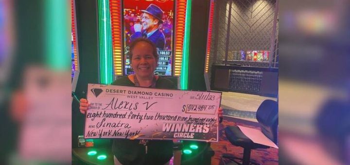 Женщина выиграла джекпот в 843 тысячи долларов в казино недалеко от Глендейла
