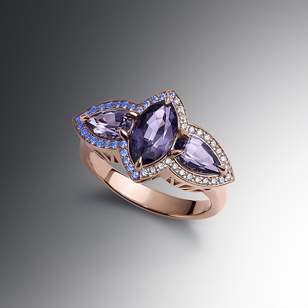 GemologyGeek purple ring