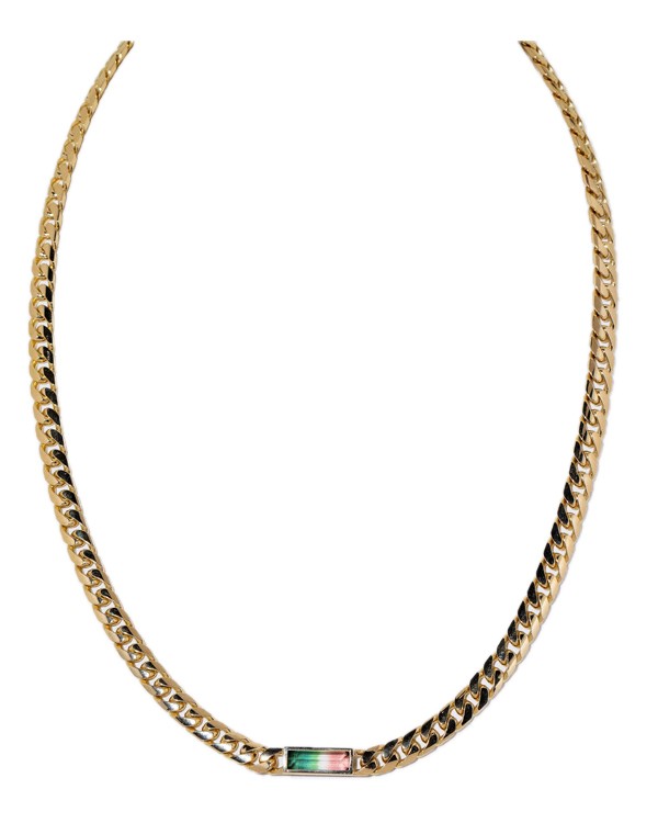 Mociun tourmaline necklace